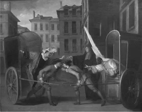 Как уладить отношения между слугами Клод Жилло Две повозки 1707 год И не - фото 131