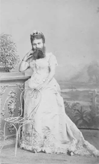 Женщина с бородой 1880 Фото Леопольда Дюбуа Хусепе де Рибера Магдалена - фото 206