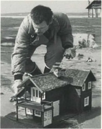 Подарок Малыша Андрей Тарковский на съемках фильма Жертвоприношение - фото 60