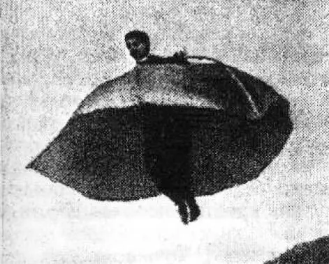 Парашют Рейхельта 1910 г Прыжок с этим парашютом с Эйфелевой башни закончился - фото 50
