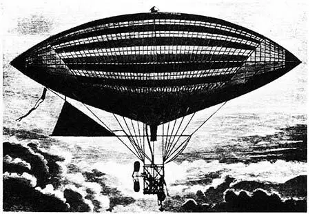 Воздушный шар Тиссандие Воздушный аппарат Коле Никарагуа 1887 г - фото 81