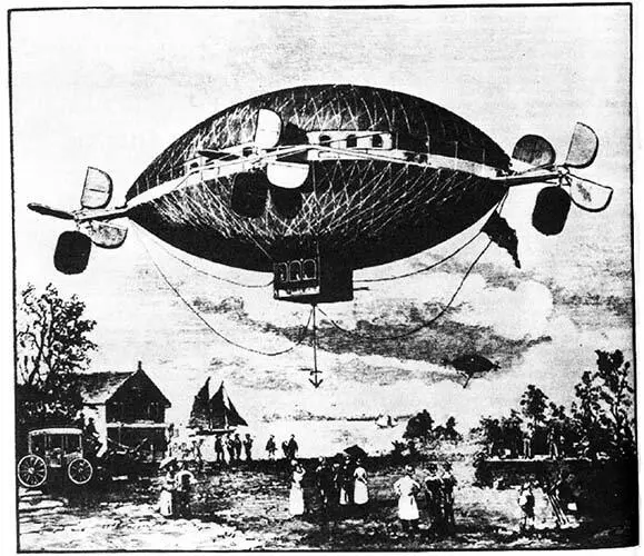 Воздушный аппарат Коле Никарагуа 1887 г Аэростатическая флотилия - фото 82