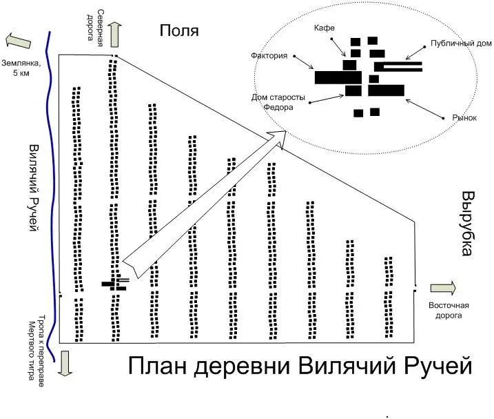 Дом старосты стоял ко мне тыльной стороной С этого ракурса вид на сам дом - фото 4