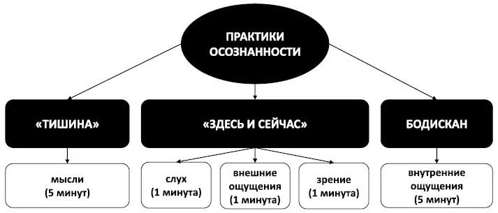 Рис 44 Изначальная длительность выполнения практик осознанности Действие 2 - фото 59