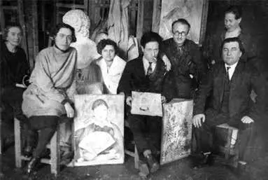 К Малевич с учениками 1933 Опубликовано в книге Казимир Малевич в - фото 4