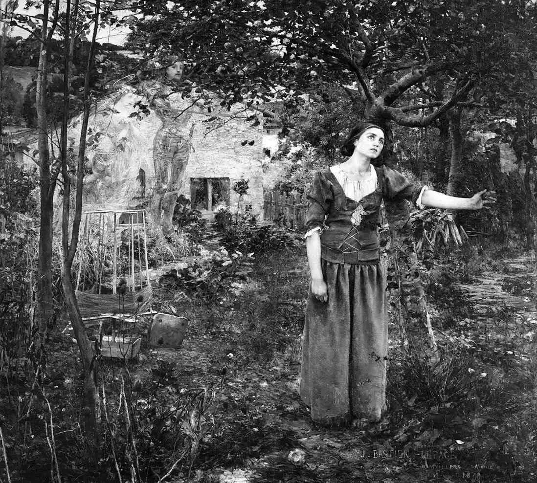 Жюль БастьенЛепаж Видение Жанны дАрк 1879 Метрополитенмузей НьюЙорк - фото 38