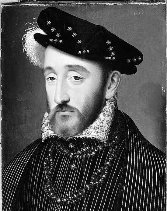 Франсуа Клуэ Портрет короля Франции Генриха II 1559 Версаль Пользуясь - фото 48