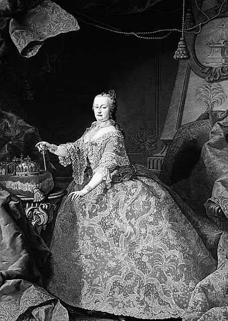 Мартин ван Майтенс Королева МарияТерезия 17521753 Шёнбрунн Вена - фото 74