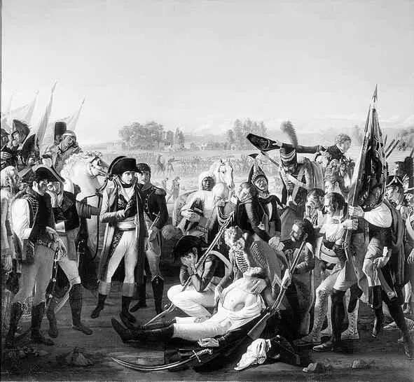 Жан Брок Смерть генерала Дезэ 1806 Версаль Он превратился в руках - фото 96