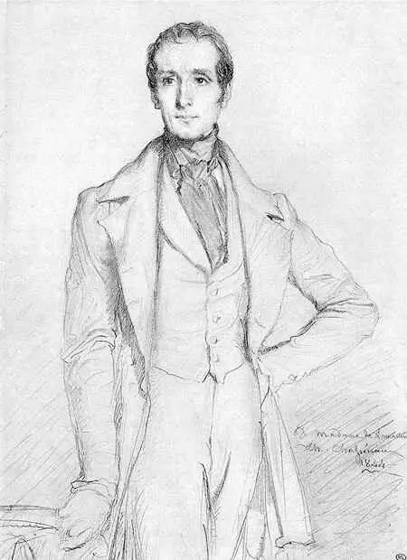 Теодор Шассерио Альфонс де Ламартин Рисунок 1844 Генеральный секретарь - фото 114