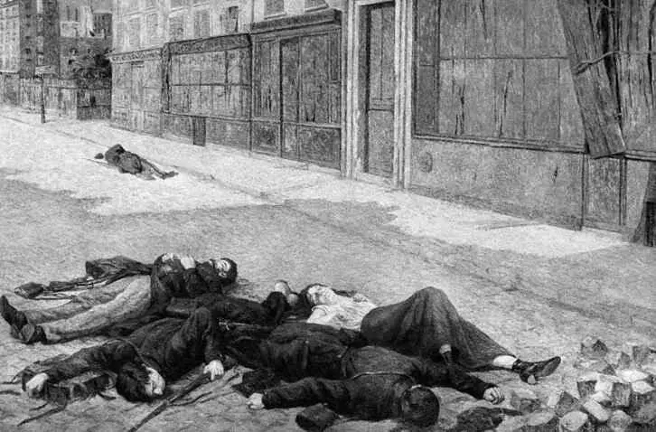 Максимильен Люс Парижская улица в мае 1871 года 19031906 гг Музей Орсе - фото 127