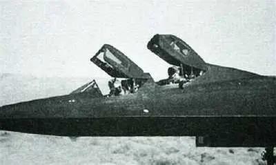 Кабина учебного варианта SR71 Первая кабина SR71 Вторая кабина SR71 - фото 11