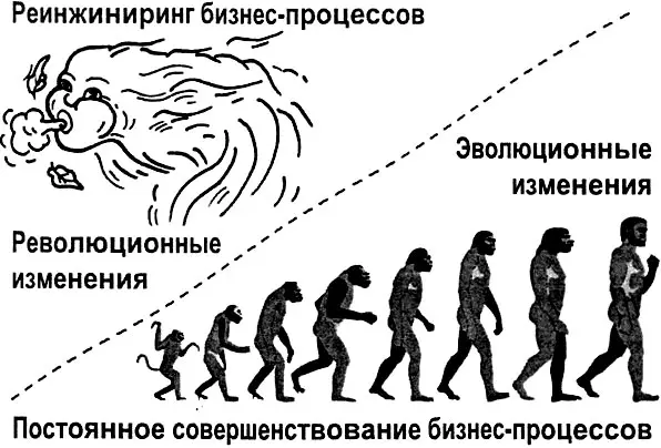 Рис 47 Типы изменений в организации Первый подход Business Process - фото 98
