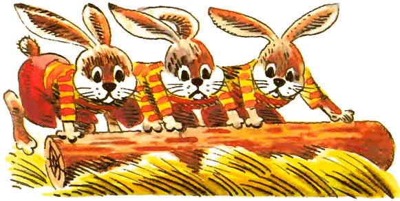 У Братца Кролика были хорошие детки Они слушались маму и папу с утра и до - фото 28