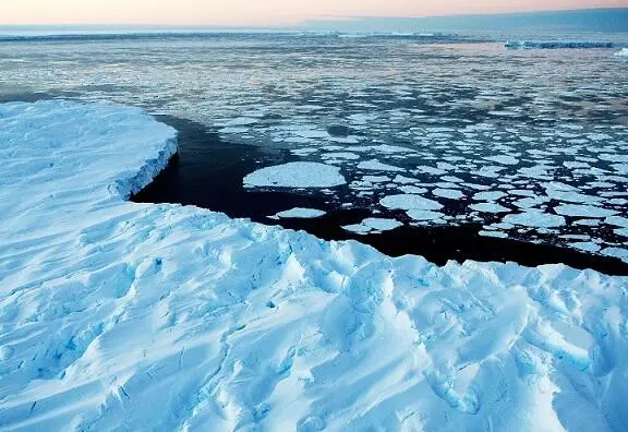 Ледяные поля в северных морях В заливе у форта встретились с другими судами - фото 45