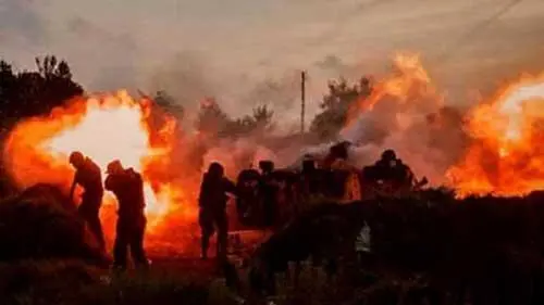 Война на востоке Украины Непонятным образом у них нашлись резервы мощным - фото 22