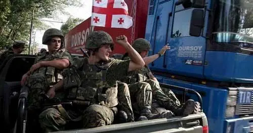 Вторжение грузинских войск в Южную Осетию На третий день войсковой операции - фото 27