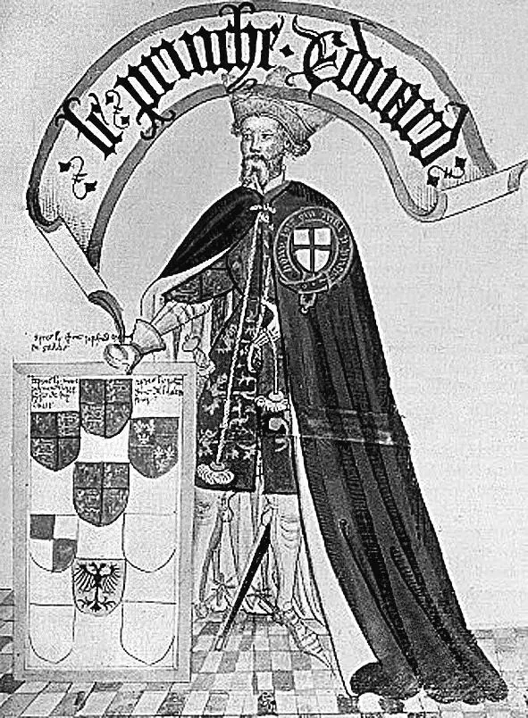 Эдуард III Средневековая миниатюра И Эдуард II совершенно не годится на роль - фото 17