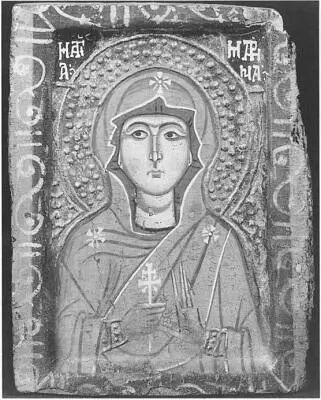 Икона Святой Марины из Триполи середина XIII века Марина Сирийская - фото 99