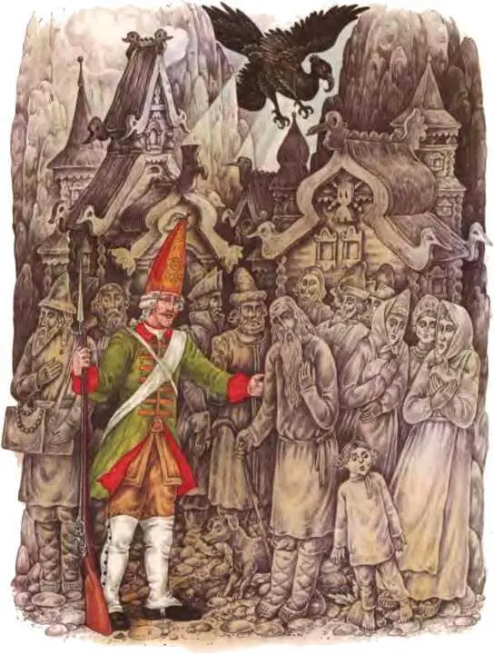 Вот и дворец расписной вырезной марш туда смотрит комнаты богатые на - фото 71