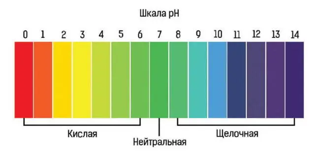Схема наглядно показывает баланс красная шкала высокая кислотность - фото 38