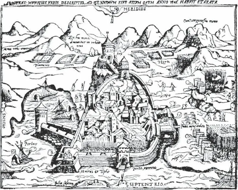 Алжир в XVI в Из Sphere des deux Mondes 1555 г Вскоре Барбаросса прибыл в - фото 16