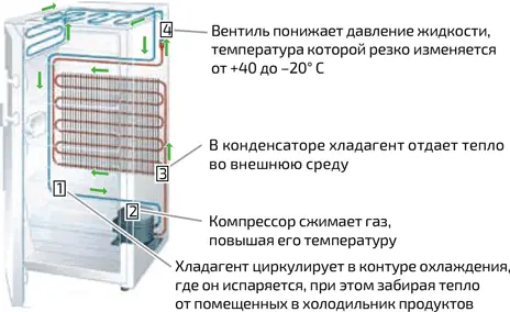 6 Принцип работы холодильника Скажем несколько слов о реальных тепловых - фото 186