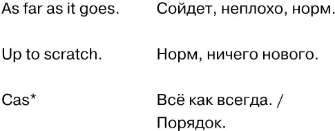 сокращенное от casual поэтому на конце читается ж Выражение отлично - фото 125