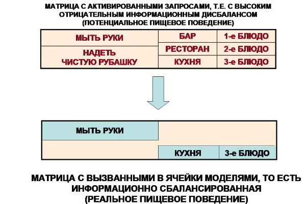 Рис 105Трансформация активированной матрицы потенциального пищевого - фото 24