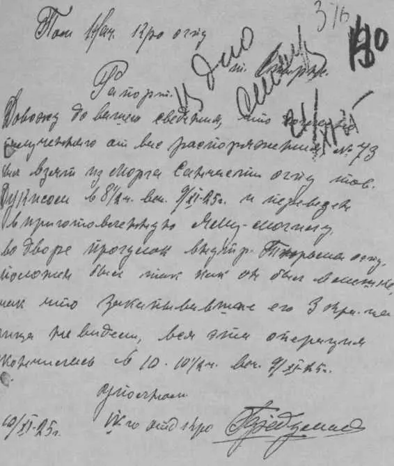 Рапорт Григория Федулеева о казни и захоронении Сиднея Рейли Рейли появляется в - фото 8