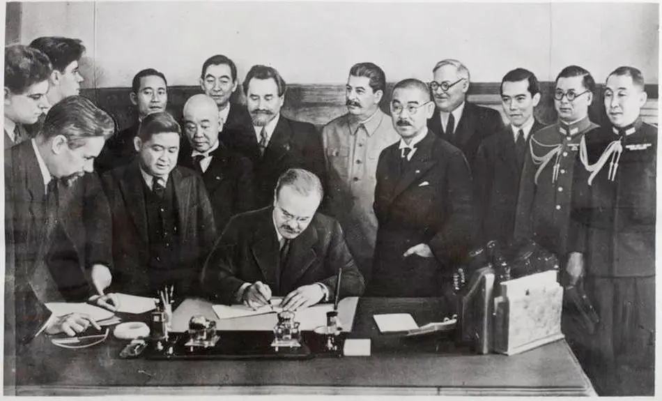 Подписание пакта о нейтралитете между СССР и Японией В апреле 1941 года - фото 6
