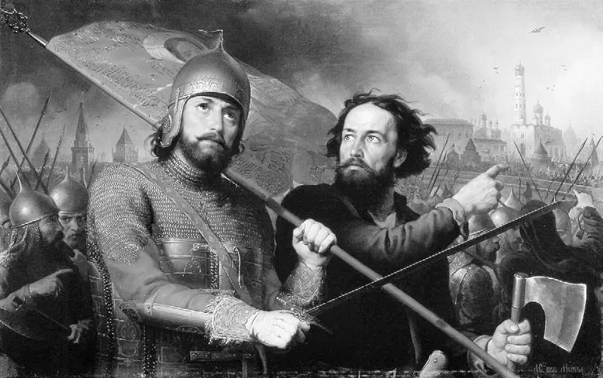 Михаил Скотти Минин и Пожарский 1850 г Нижегородский государственный - фото 87