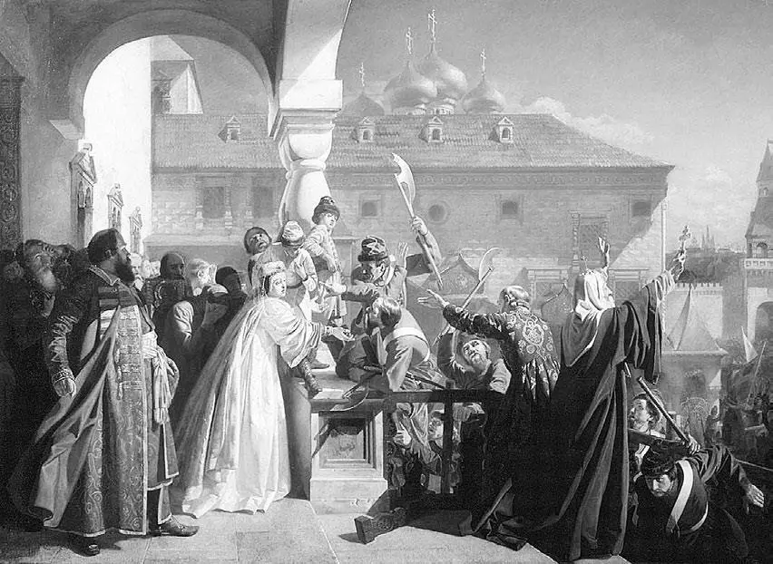 Николай ДмитриевОренбургский Стрелецкий бунт 1862 г Таганрогская картинная - фото 96