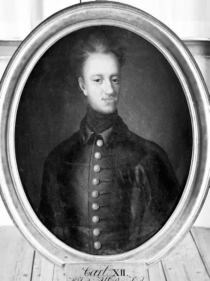 Давид фон Крафт Портрет шведского императора Карла XII 1707 г Замок - фото 108