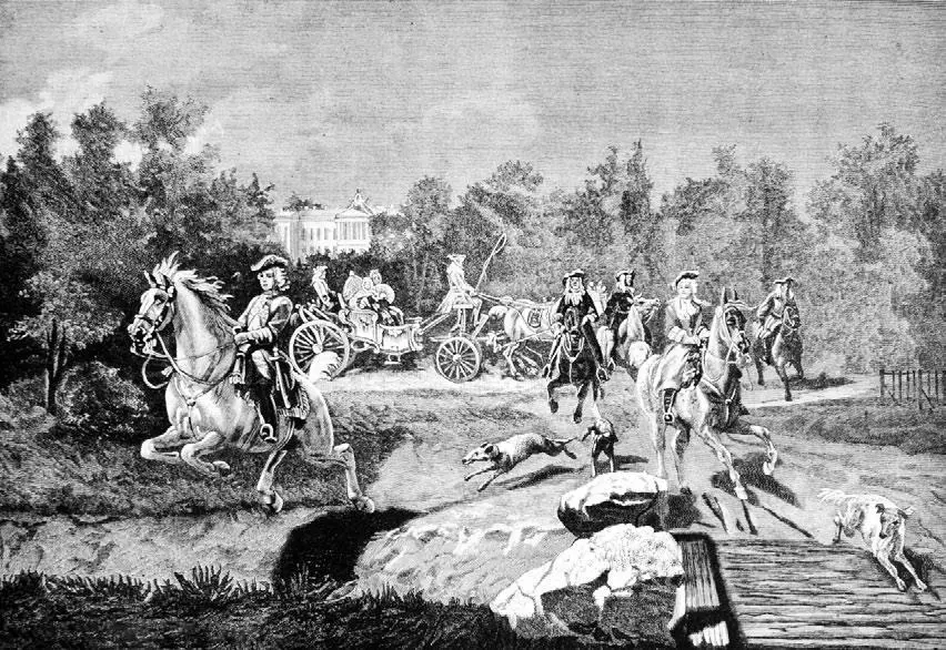 Император Петр II в Петергофе 1888 г Иллюстрация из русского еженедельного - фото 114