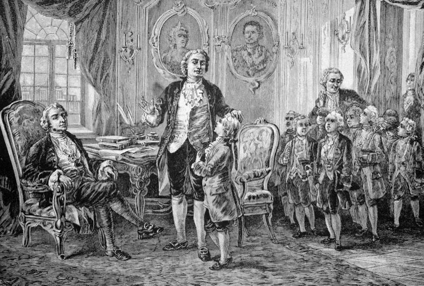 Фонвизин Шувалов и Ломоносов 1893 г Иллюстрация из русского еженедельного - фото 127