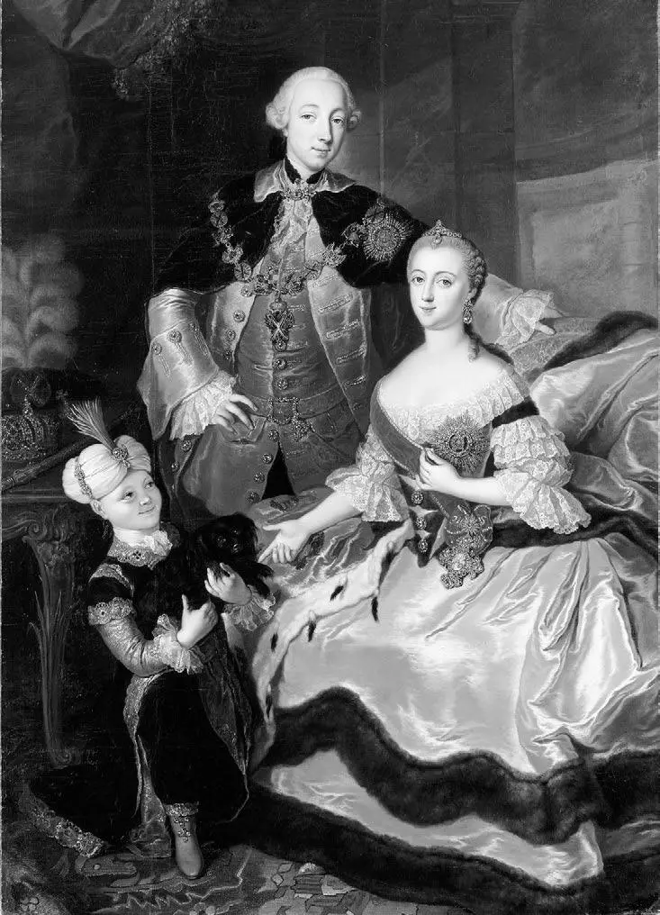 Анна Розина де Гаск Императора Петр III с женой Екатериной II 1756 г - фото 128