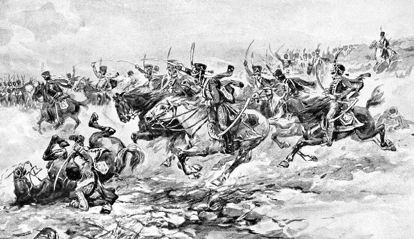 Бородинское сражение 1914 г Иллюстрация к книге Льва Толстого Война и мир - фото 154