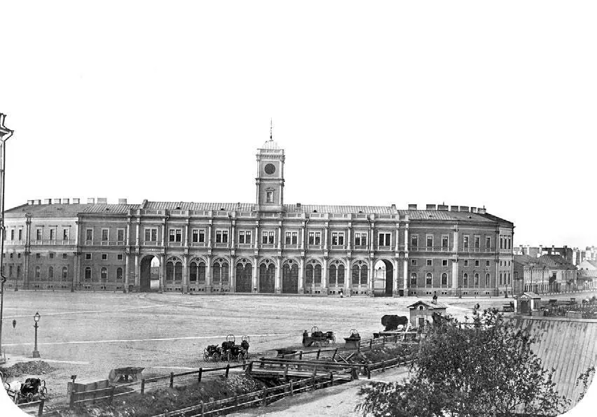 Здание Николаевского вокзала ПетербургМосковской железной дороги 1864 г - фото 162