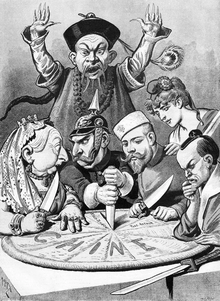 Раздел Китая европейскими державами и Японией Французская карикатура 1898 г - фото 181