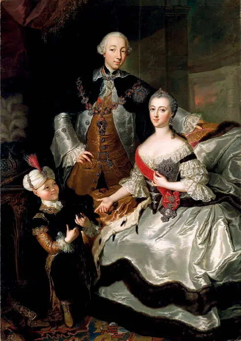 Анна Розина де Гаск Портрет императора Петра III и Екатерины II 1756 г - фото 216