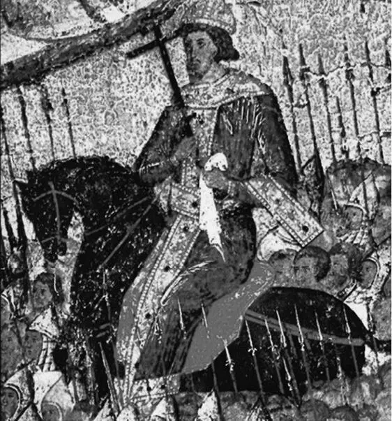 Икона Церковь воинствующая Фрагмент Середина XVI века Весь ее облик - фото 39