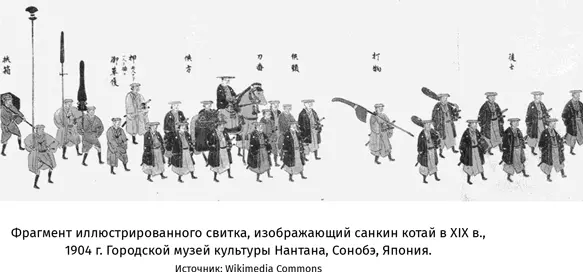 Процессии санкин котай были демонстрацией силы символизируя одновременно - фото 34