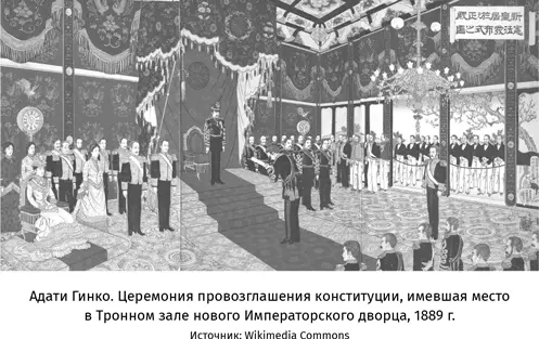 Конституция Мэйдзи была провозглашена 11 февраля 1889 года Рано утром - фото 52
