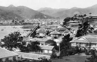 Нагасаки в середине XIX века В октябре цесаревич и сопровождающая его - фото 11