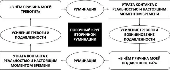 Рис 48 Порочный круг вторичной руминации ГЛАВА 38 КЛЮЧИ К СВОБОДЕ ОТ - фото 60