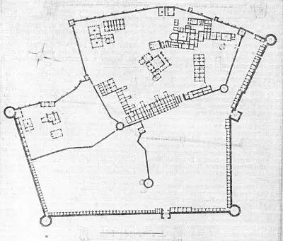 Рис 14 План КириллоБелозерского монастыря около 1786 г 1 Святые - фото 109