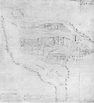 Рис 5 Чертеж Колского острога 1719 г Самый ранний из них Чертеж - фото 137