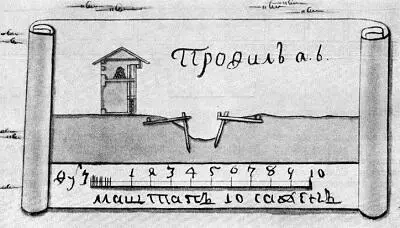 Рис 17 Разрез югозападной стены крепости фрагмент чертежа приведенного на - фото 149