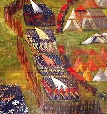 Московские стрельцы Фрагмент картины Битва при Клушино Русский вагенбург и - фото 32